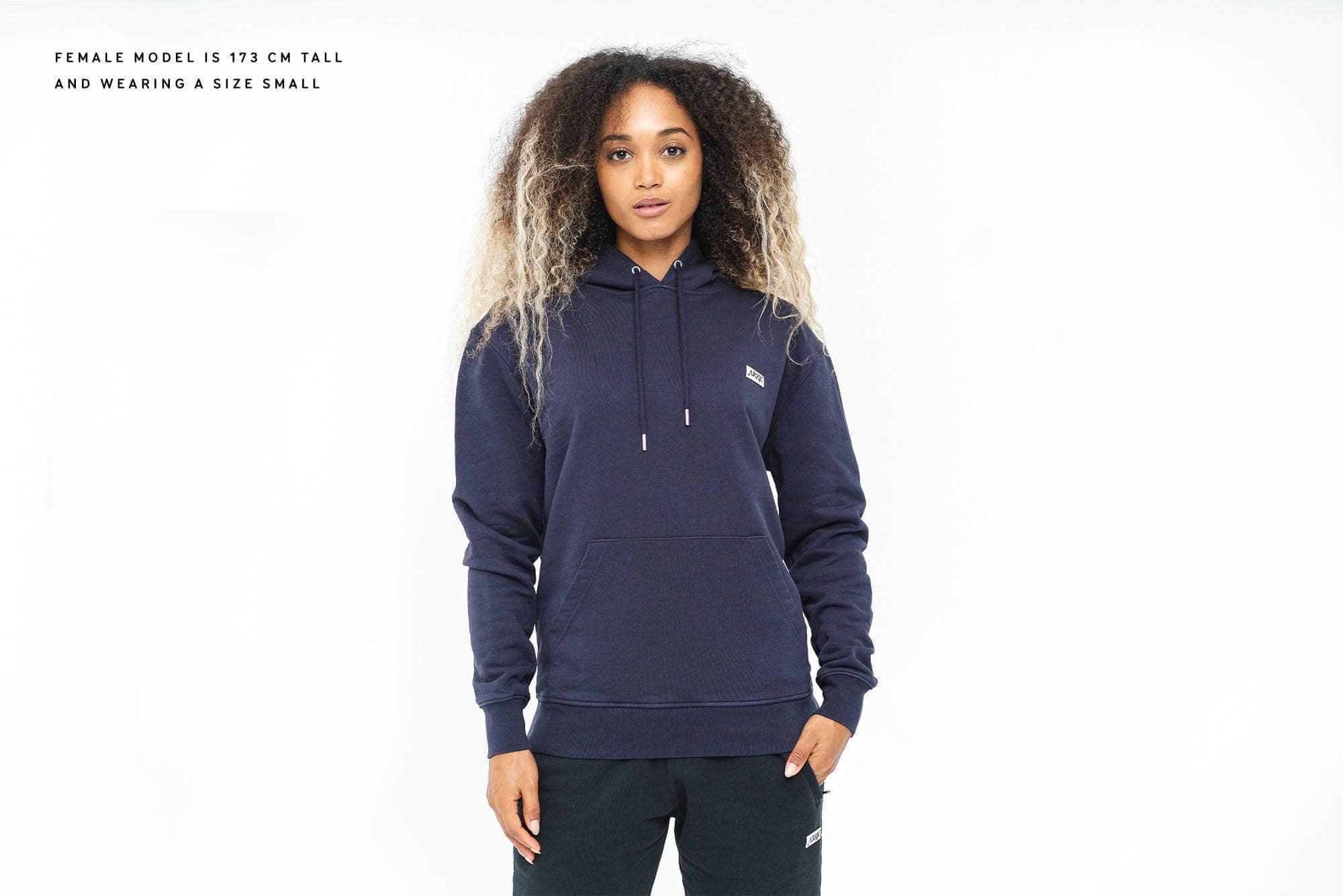 ARKK Apparel ARKK Box Logo Hoodie | Maritime Blue Hoodie